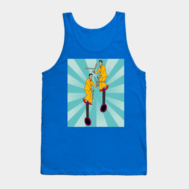 Juggler Juggling Circus Performers Tank Top by flofin